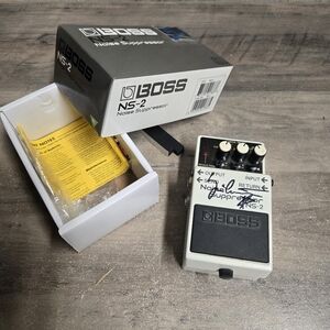 Boss NS-2 Noise Suppressor Pedal Signed By Yngwie Malmsteen